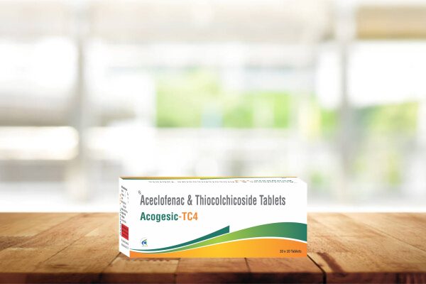 ACOGECIC TC 4 MG is used to treat pain